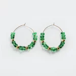 Beaded double necklace